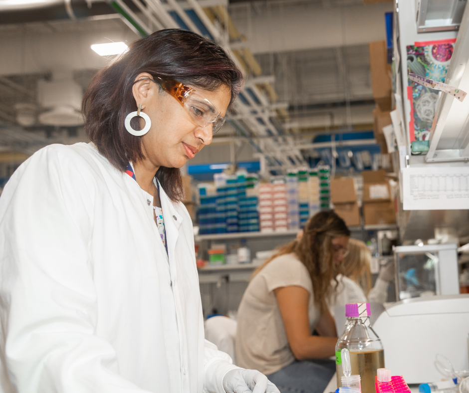 Indra in lab