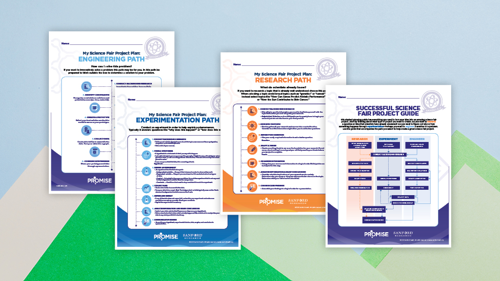 My Science Fair Project | Printable | Sanford PROMISE
