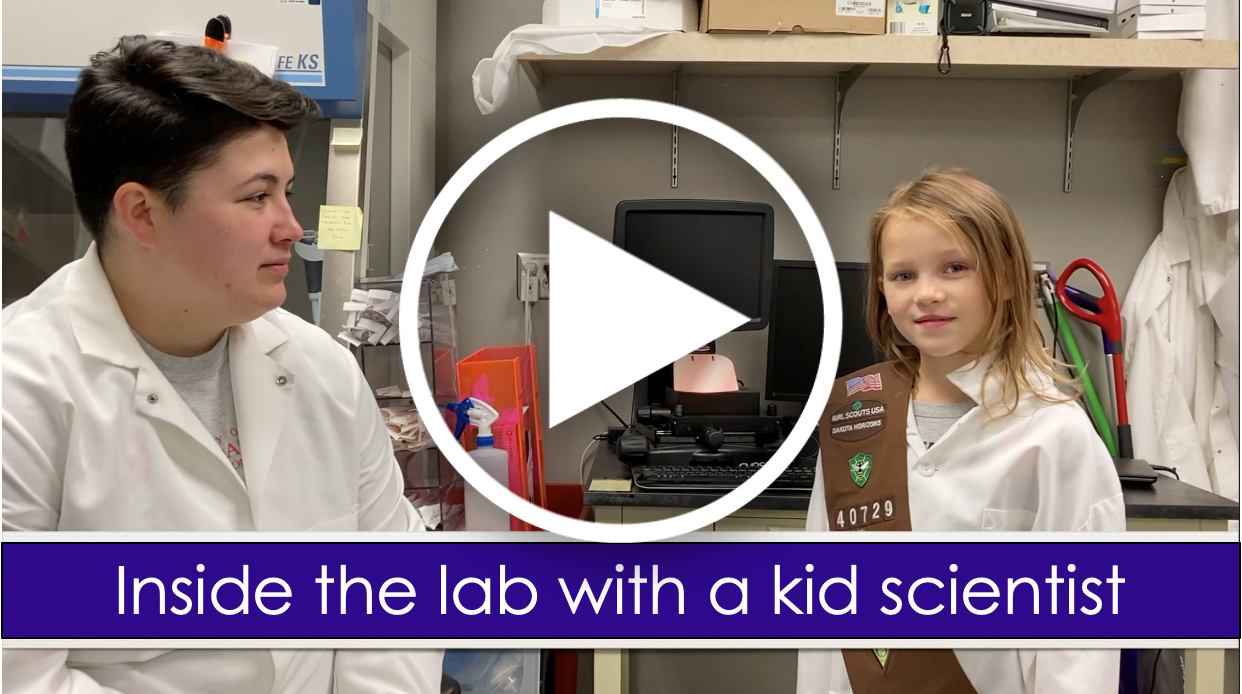 Inside the Lab with a Kid Scientist | Video | Sanford PROMISE